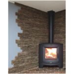 Poêle à bois d'angle en fonte BRONPI Bremen 12 kW – Image 7