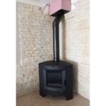 Poêle à bois d'angle en fonte BRONPI Bremen 12 kW – Image 9