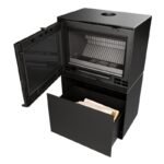 Poêle à bois design raccordable THERMOROSSI Moonlight 10.7 kW – Image 2