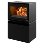 Poêle à bois design raccordable THERMOROSSI Moonlight 10.7 kW – Image 3