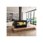 Poêle à bois double face BRONPI Cairo 90-D Box 13 kW – Image 2