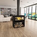Poêle à bois double face BRONPI Cairo 90-D Box 13 kW – Image 3