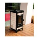 Poêle à bois en céramique THERMOROSSI Sofia Evo 5 Maiolica 7.3 kW – Image 6