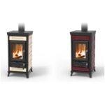 Poêle à bois en céramique THERMOROSSI Sofia Evo 5 Maiolica 7.3 kW – Image 7