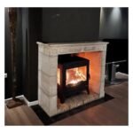 Poêle à bois en fonte 3 faces BRONPI Bury 14 kW – Image 5