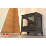 Poêle à bois en fonte 3 faces BRONPI Bury 14 kW – Image 6