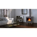 Poêle à bois en fonte BRONPI Derby 14 kW – Image 2