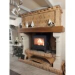 Poêle à bois en fonte BRONPI Derby 14 kW – Image 6