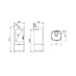 Poêle à bois en fonte - SUPRA Maonie 11.5 kW – Image 5