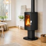 Poêle à bois en fonte - SUPRA Maonie sur pied 11.5 kW