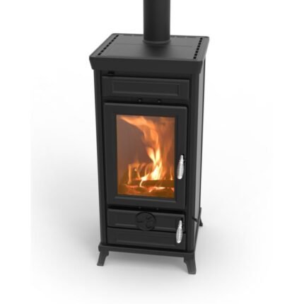 Poêle à bois en fonte THERMOROSSI Vittoria Easy 12.7 kW