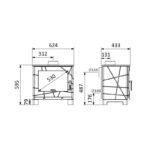 Poêle à bois étanche en fonte - SUPRA Adam 7.3 kW – Image 9