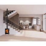 Poêle à bois étanche - SUPRA Jacco pieds bois 4.8 kW – Image 4