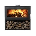 Poêle à bois étanche - SUPRA Larry Bûcher 8.5 kW