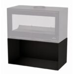Poêle à bois moderne avec range bûches BRONPI Cairo 903C Box 13 kW – Image 2