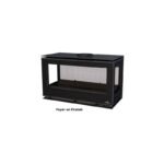 Poêle à bois moderne avec range bûches BRONPI Cairo 903C Box 13 kW – Image 3