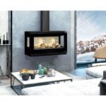 Poêle à bois moderne suspendu BRONPI Cairo 903C Box 13 kW – Image 6