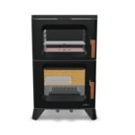 Poêle à bois raccordable avec four - BRONPI Hilton-H 6 kW – Image 4