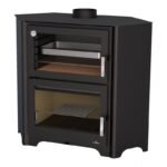 Poêle à bois raccordable avec four BRONPI Murano R 14 kW – Image 2