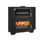 Poêle à bois raccordable avec four BRONPI Murano R 14 kW