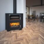Poêle à bois raccordable avec four BRONPI Murano R 14 kW – Image 3