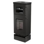 Poêle à bois raccordable avec four THERMOROSSI Zen O 4.8 kW – Image 2