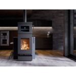 Poêle à bois raccordable avec four THERMOROSSI Zen O 5.9 kW – Image 3