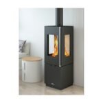 Poêle à bois raccordable BRONPI Bombay 3C 6 kW – Image 2
