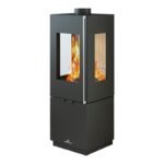 Poêle à bois raccordable BRONPI Bombay 3C 6 kW