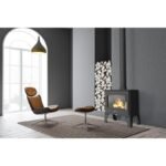 Poêle à bois raccordable en fonte - SUPRA Georges 6.7 kW – Image 2