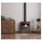 Poêle à bois raccordable en fonte - SUPRA Georges 6.7 kW – Image 4