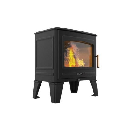 Poêle à bois raccordable en fonte - SUPRA Georges 6.7 kW