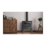 Poêle à bois raccordable en fonte - SUPRA Georges 6.7 kW – Image 7