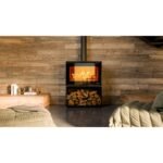 Poêle à bois raccordable THERMOROSSI Fullmoon 10.6 kW – Image 2