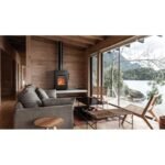 Poêle à bois raccordable THERMOROSSI Zen 7.7 kW – Image 4