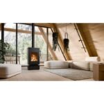 Poêle à bois raccordable THERMOROSSI Zen W 7.7 kW – Image 4
