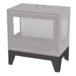 Poêle à bois ventilé sur pieds BRONPI Bimba 90 15 kW – Image 3