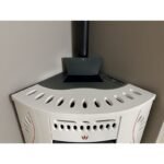 Poêle à granulés d'angle en céramique ORIGINE PHEBO Gaia 5S 12.2 kW – Image 6