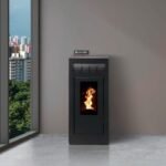 Poêle à granules étanche INTERSTOVES Marina Concentrique 13 kW – Image 4