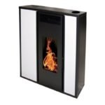 Poêle à granules étanche INTERSTOVES Tessa Concentrique 10 kW – Image 2