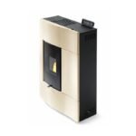 Poêle à granules extra plat céramique ORIGINE PHEBO Chimera 8.6 kW