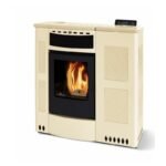 Poêle à granules extra-plat céramique ORIGINE PHEBO Iris 11.5 kW – Image 3
