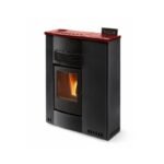 Poêle à granules extra plat céramique ORIGINE PHEBO Talia Maxi 11.5 kW – Image 2