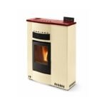 Poêle à granules extra plat céramique ORIGINE PHEBO Talia Maxi 11.5 kW – Image 4
