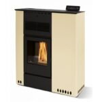 Poêle à granules extra plat ORIGINE PHEBO Hera Maxi 11.5 kW