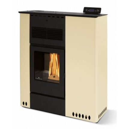 Poêle à granules extra plat ORIGINE PHEBO Hera Maxi 11.5 kW