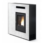 Poêle à granulés extra plat ORIGINE PHEBO Musa Reverse 11.5 kW