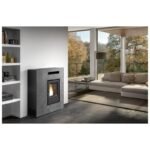 Poêle à granulés extra plat ORIGINE PHEBO Musa Reverse 11.5 kW – Image 4