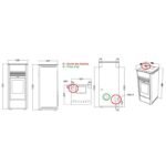 Poêle à granules ORIGINE PHEBO Nikè Maxi 12.7 kW – Image 5