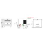Poêle à granulés ORIGINE PHEBO Q-box 7.8 kW – Image 8